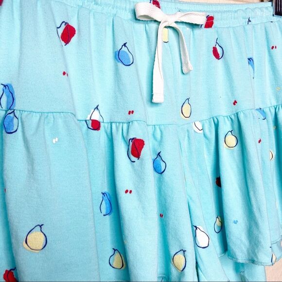 Free Press Pear Print Pajama Skort NWT - Picture 3 of 6
